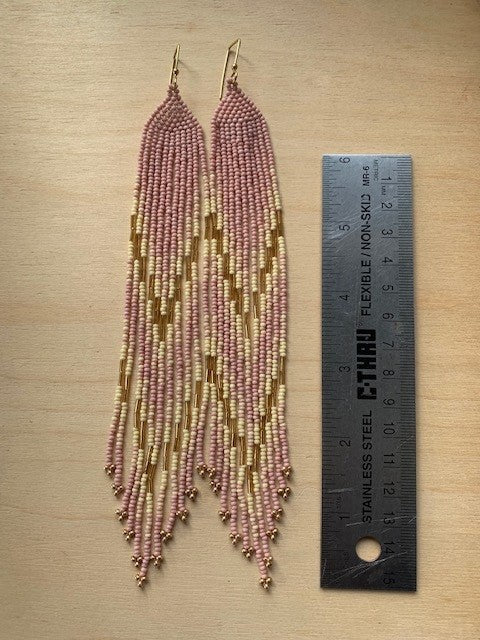 double mountain river - pink and gold