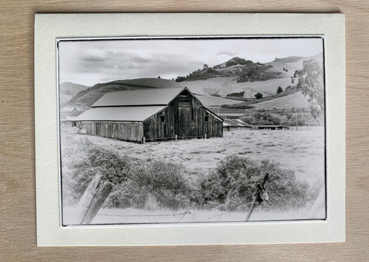 card - old barn