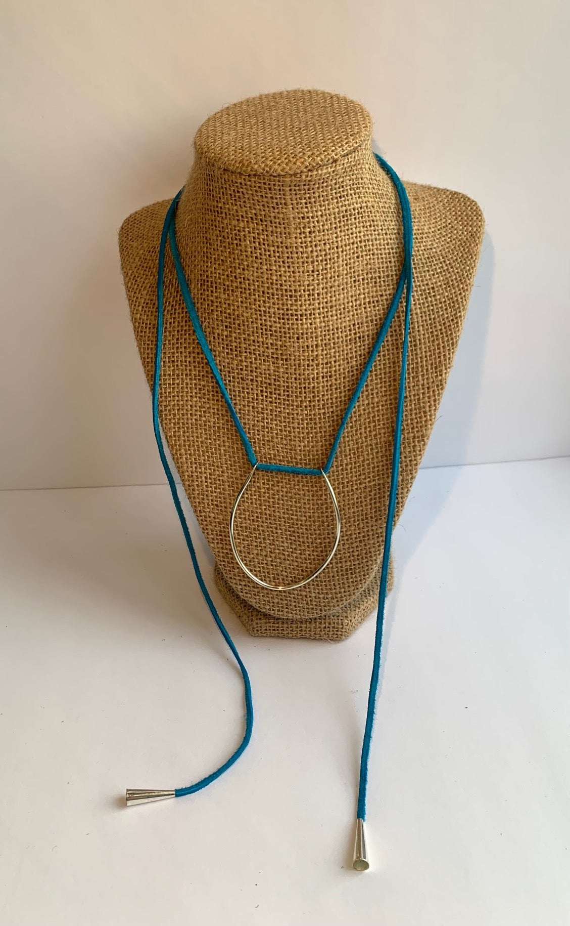 moon phase - turquoise - necklace