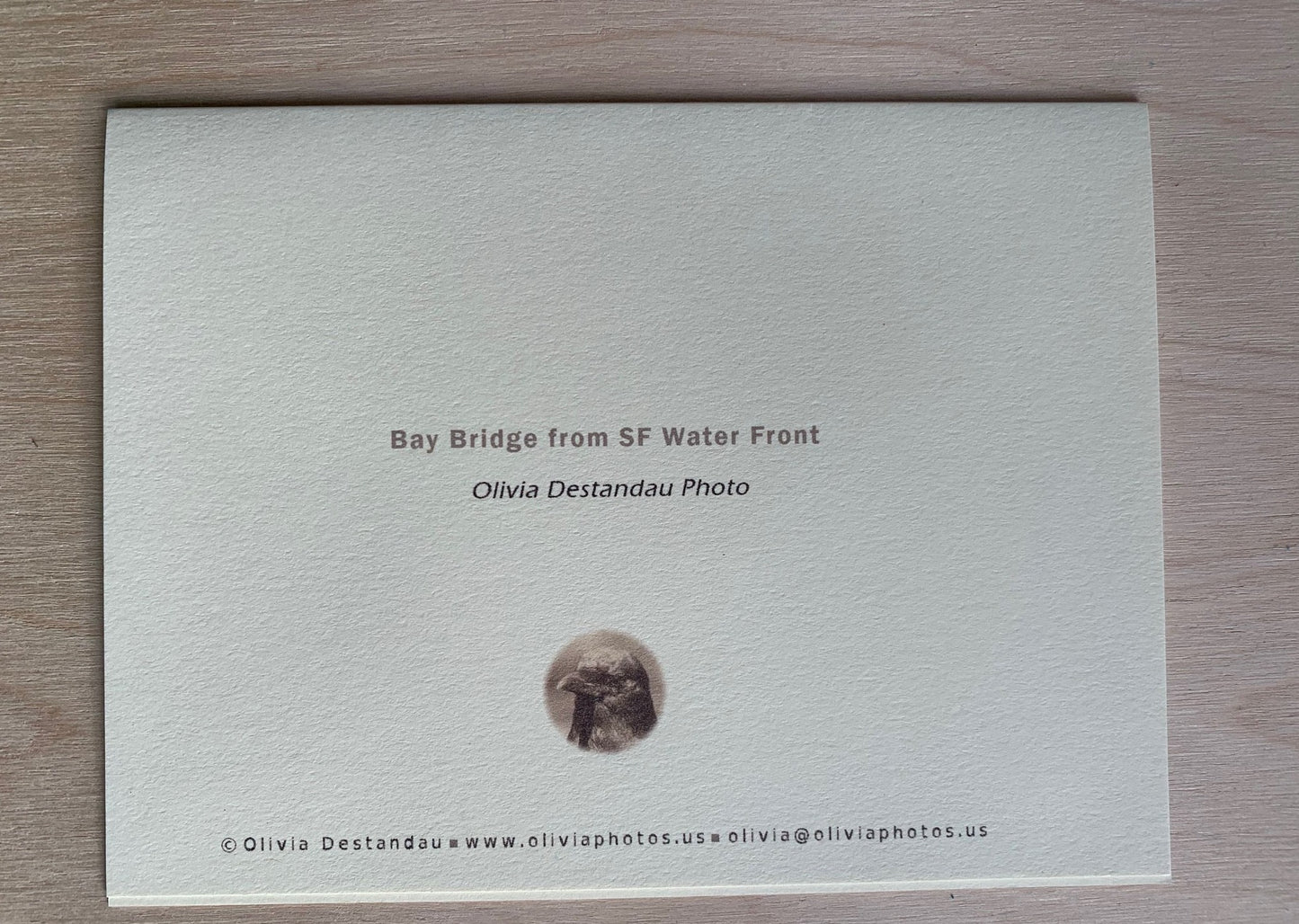 card - bay bridge waterfront