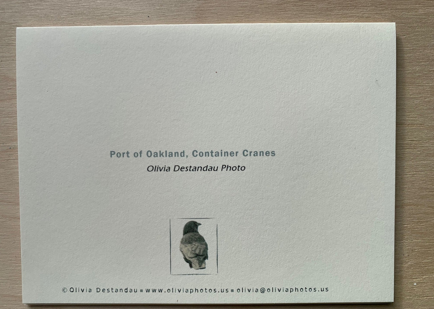 card - port of Oakland