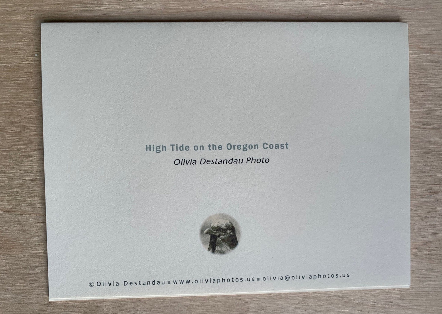 card - oregon coast