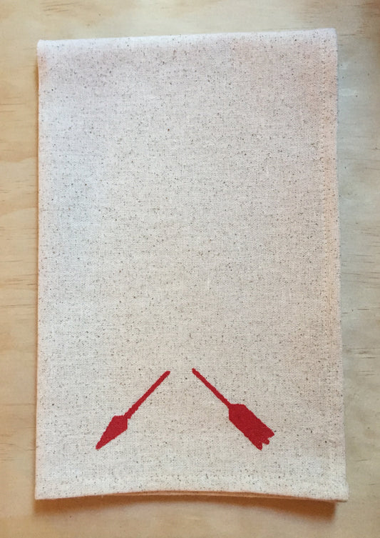 broken arrow napkin - set of two