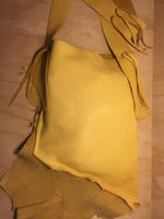 yellow-gold deer bag